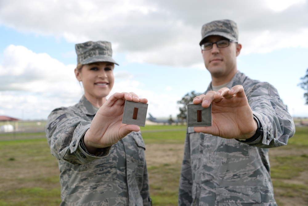 From stripes to bars: Travis Airmen set sights on Officer Training School