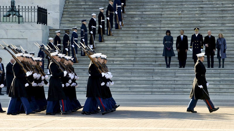 Old Guard Soldiers prepare for 58th Presidential Inauguration