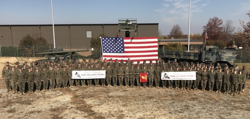 Combat Logistics Regiment 45 Marines celebrate Centennial