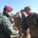 Poland Deputy Commander shakes hand