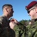 Paratrooper receives Canadian Jump Wings