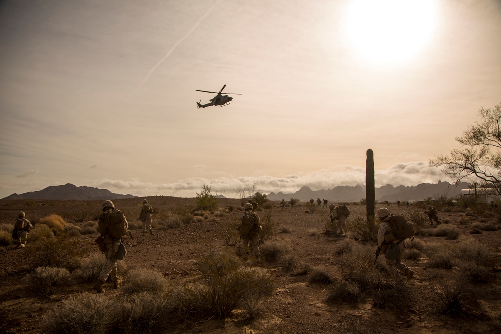 Steel Knight 2016, 3rd Battalion 5th Marine Regiment, Long Range Raid