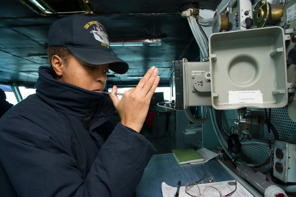 USS Dwight D. Eisenhower deployment