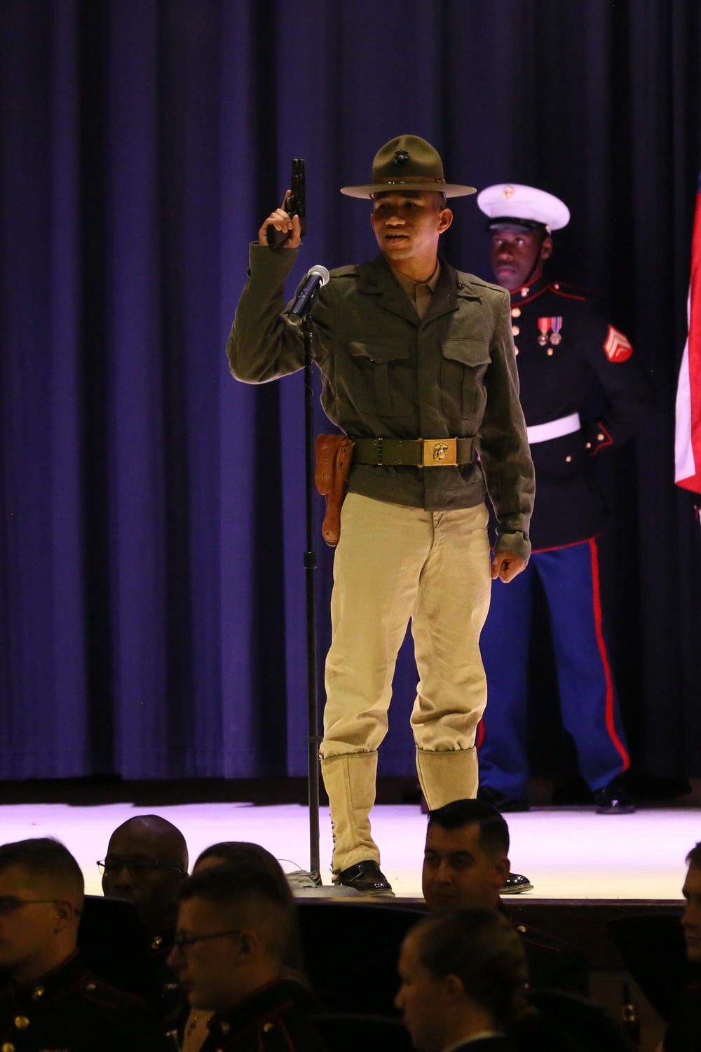 Marines honor past and present victories through annual Historic Uniform Pageant