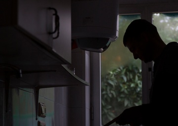 Lending a helping hand: Marines and Sailors volunteer at local monastery