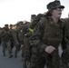 Marines Hike at Dawn