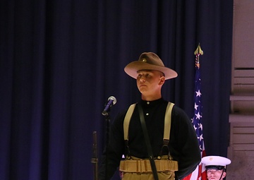 Marines honor past and present victories through annual Historic Uniform Pageant