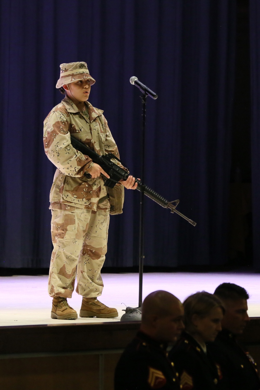 Marines honor past and present victories through annual Historic Uniform Pageant