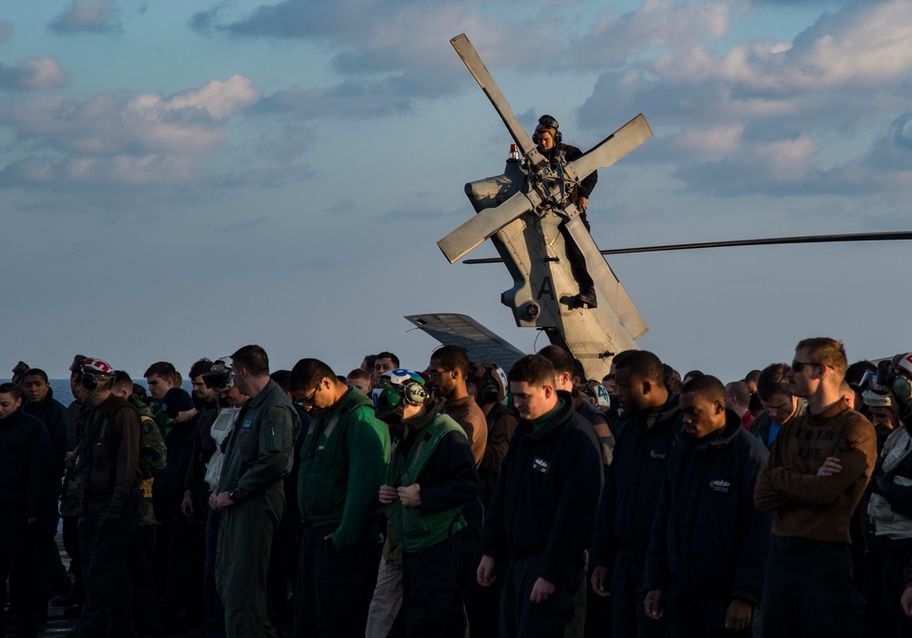 Dwight D. Eisenhower deployment