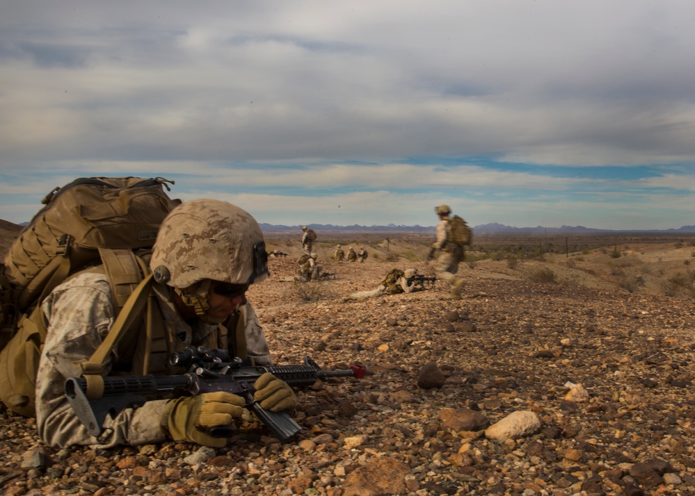 Steel Knight 2017: 3/5 Conducts Aerial Insertion and Battalion Level Raids