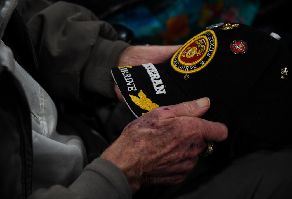 WWII Veterans Depart at Honolulu International Airport