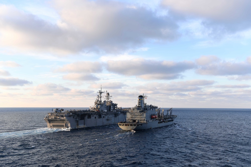 Replenishment At Sea