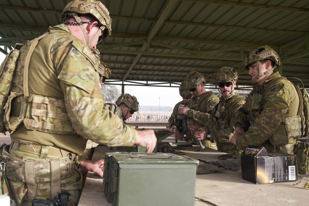 Iraqi weapons training
