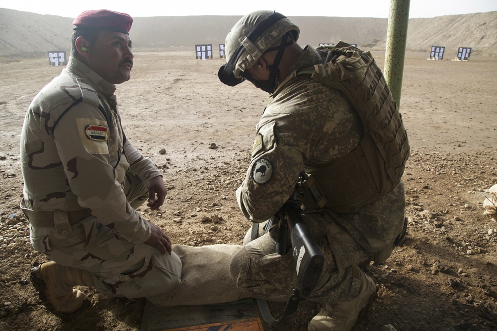 Iraqi weapons training