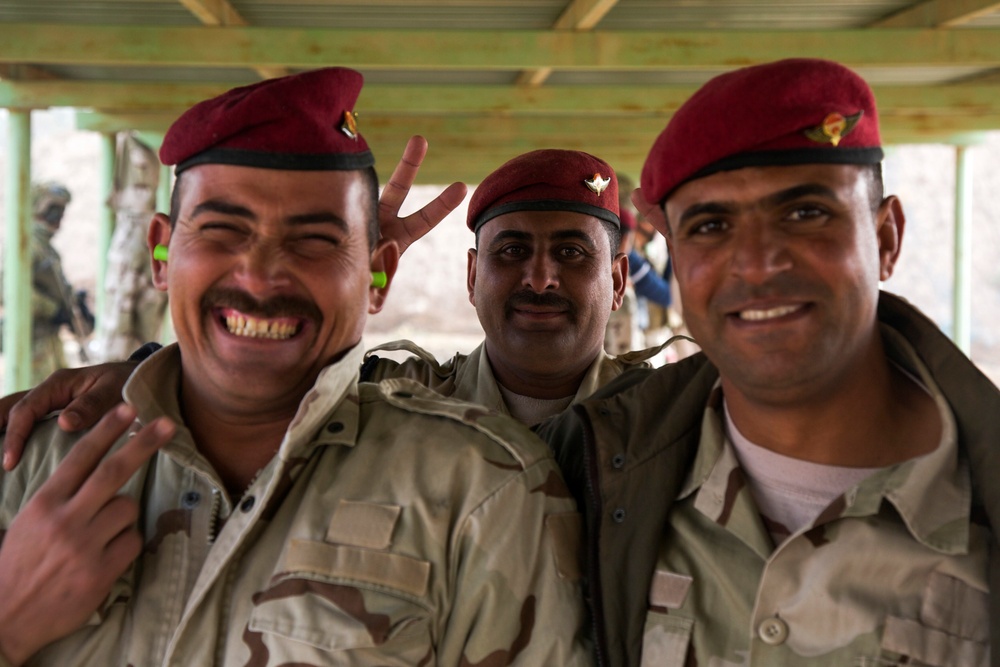 Iraqi weapons training