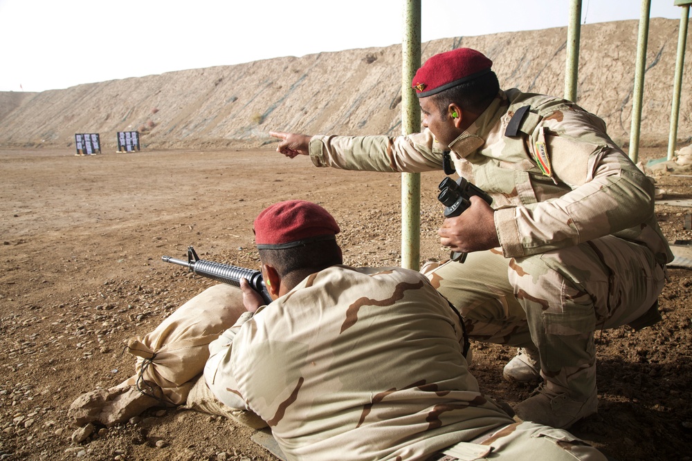 Iraqi weapons training