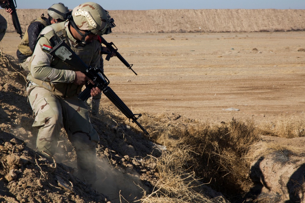 Open Field Manuever Live Fire Training