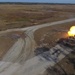 M1A2 Abrams Main Battle Tank Firing