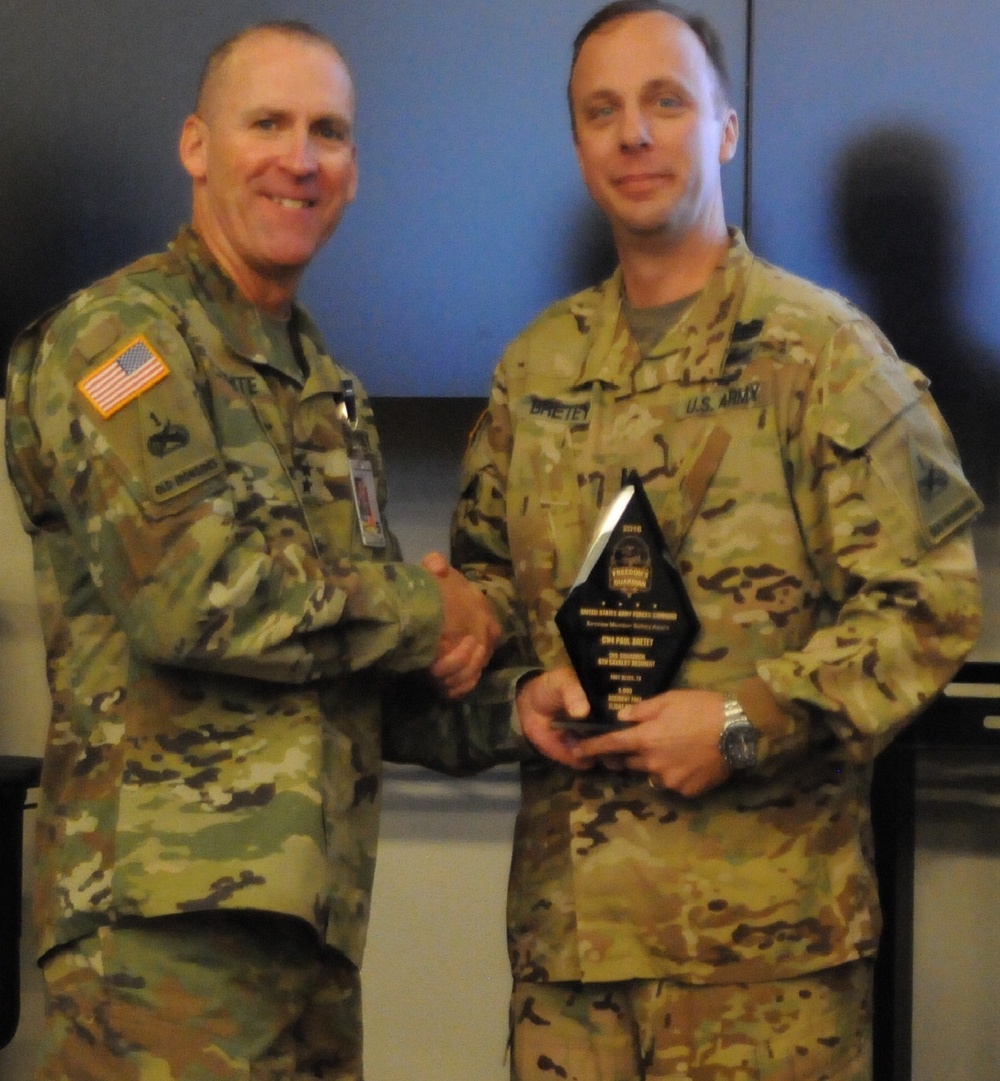 Soldiers receive FORSCOM-level Safety Award