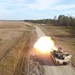 M1A2 Abrams Main Battle Tank Firing