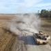 M1A2 Abrams Main Battle Tank Firing