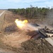 M1A2 Abrams Main Battle Tank Firing