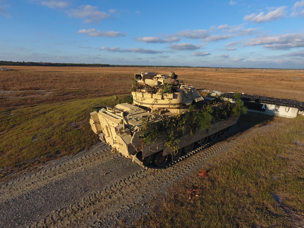 Bradley Fighting Vehicle Firing Range