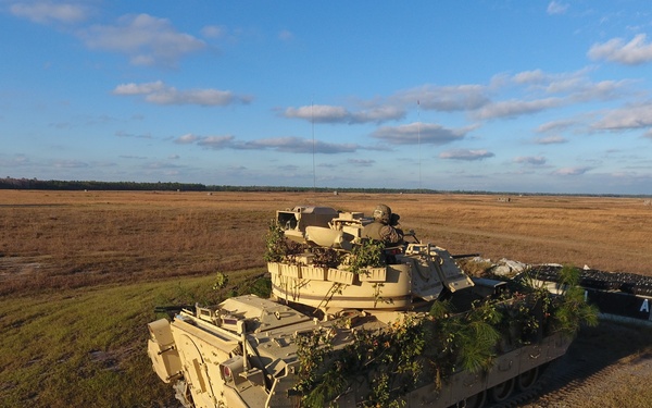 Bradley Fighting Vehicle Firing Range