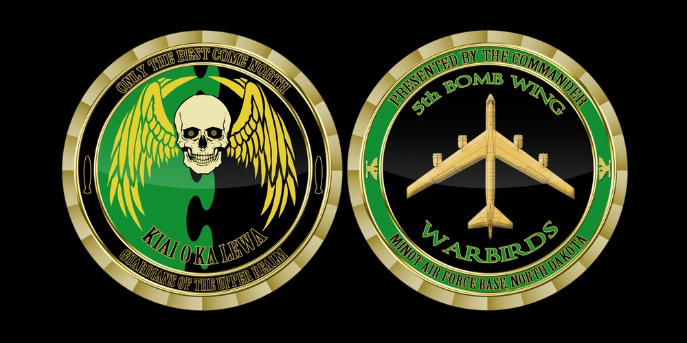 5th Bomb Wing Commander's Coin