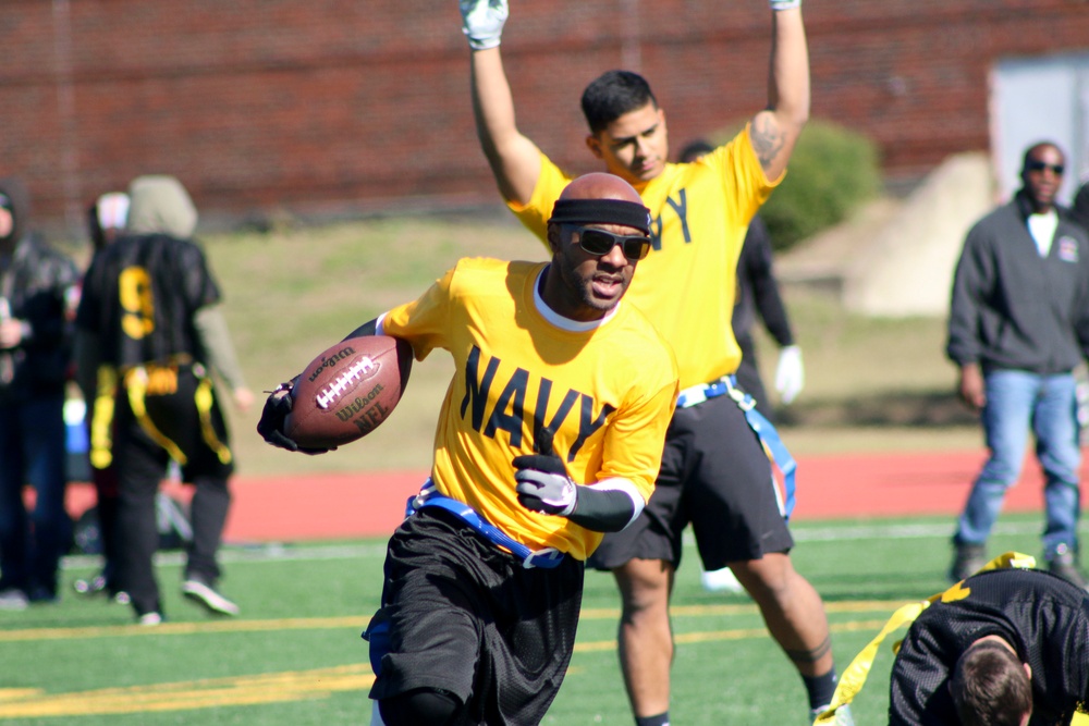 Soldiers vs. Sailors: Football Rivalry Continues at IWTC Corry Station
