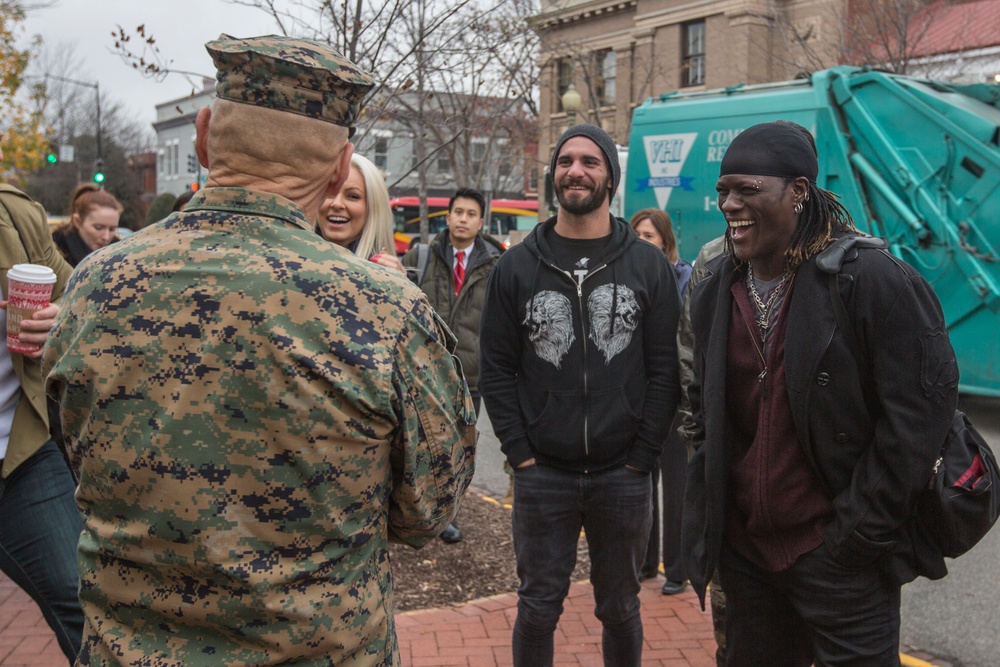 CMC Meets with WWE Superstars