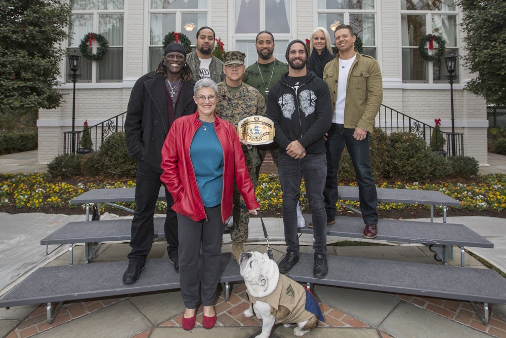 CMC Meets with WWE Superstars