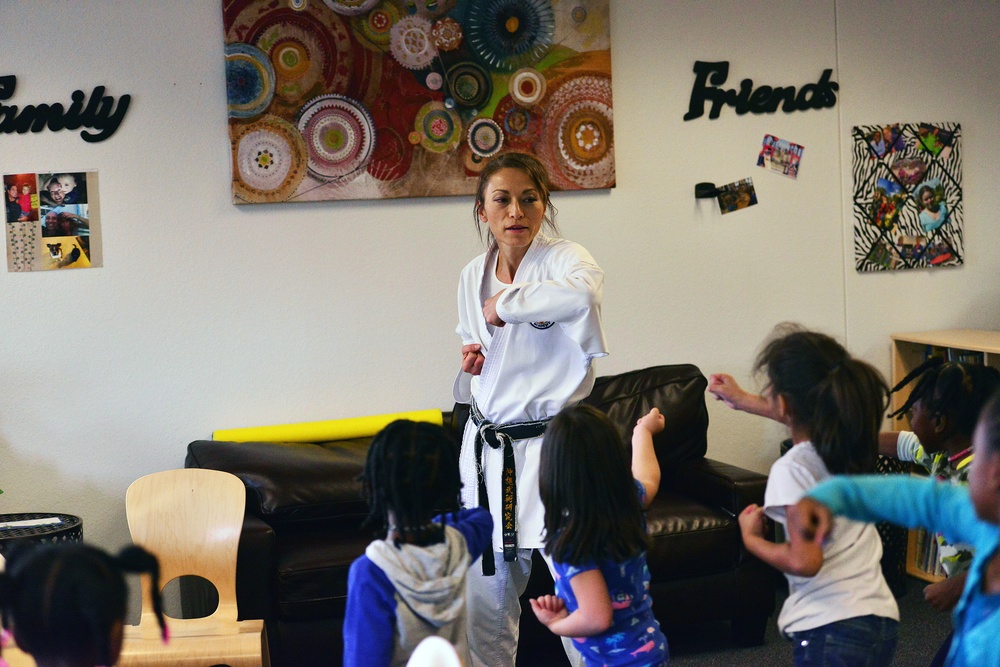 SAC gets karate lesson