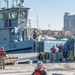 Small Tugboat &quot;Fort Moultrie&quot; docking beside LCU-2026 &quot;MATAMOROS&quot;