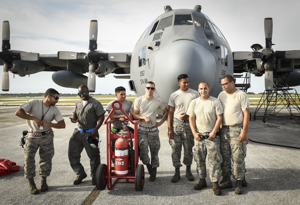 the 374th Maintenance Group puts planes in the air at OCD 2016 through teamwork and a bond with the aircraft