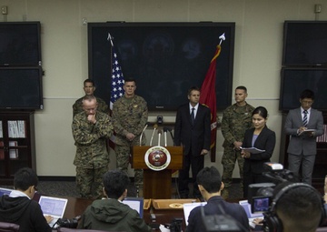 III MEF Commander addressed MV-22 mishap off the coast of Okinawa