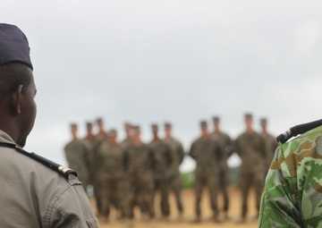 Training together to counter illicit trafficking in Gabon