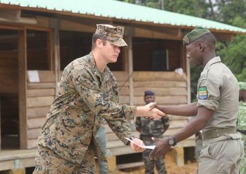 Training together to counter illicit trafficking in Gabon