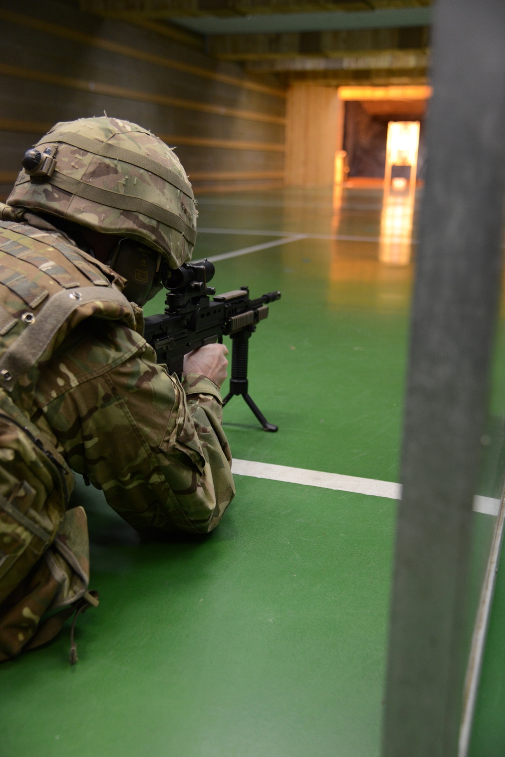 British Forces shoot in U.S. range