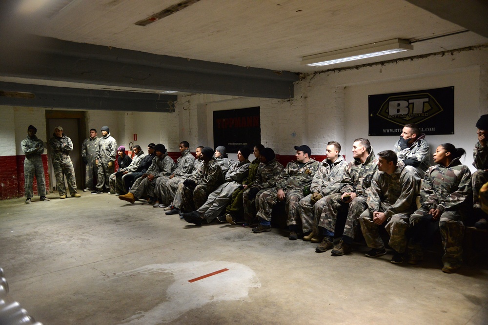 39th Signal and USAG Benelux paintball exercise