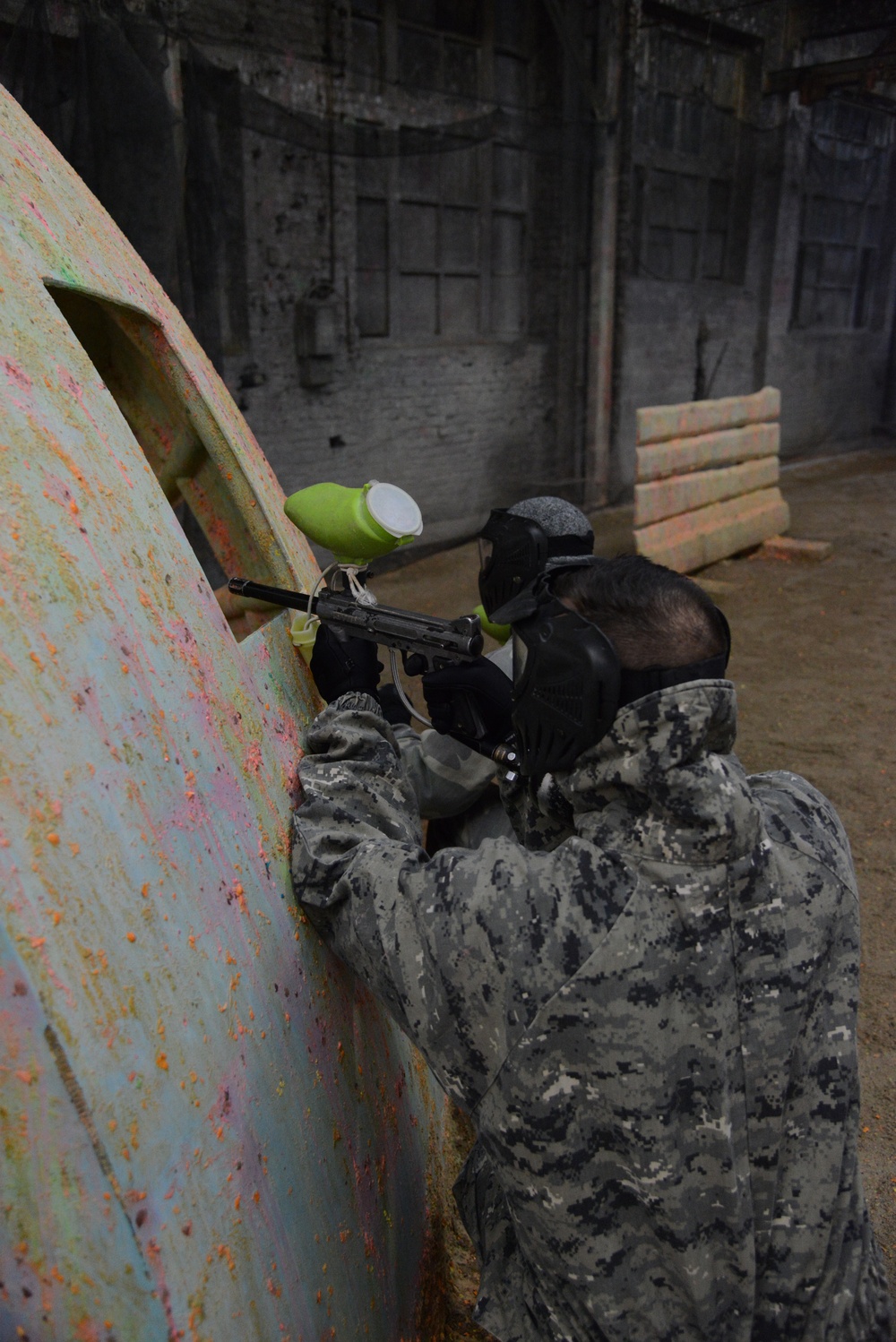 39th Signal and USAG Benelux paintball exercise