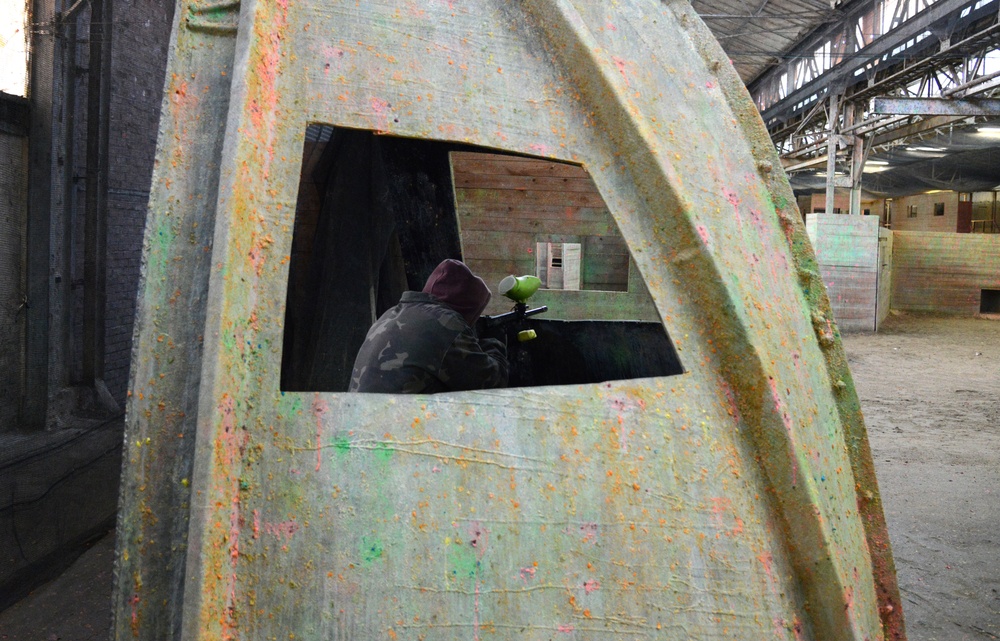 39th Signal and USAG Benelux paintball exercise