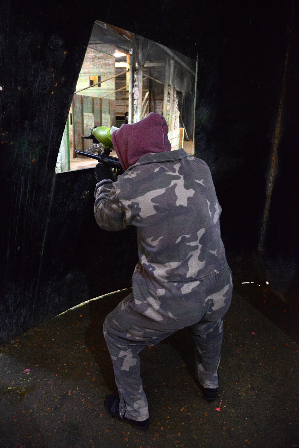 39th Signal and USAG Benelux paintball exercise