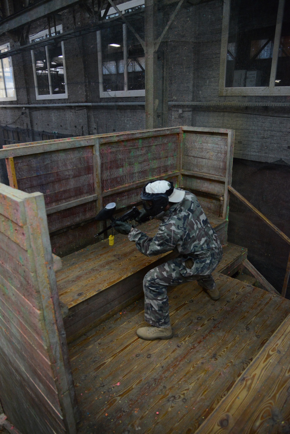 39th Signal and USAG Benelux paintball exercise