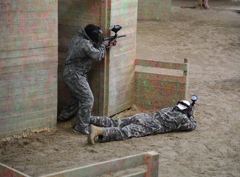 39th Signal and USAG Benelux paintball exercise
