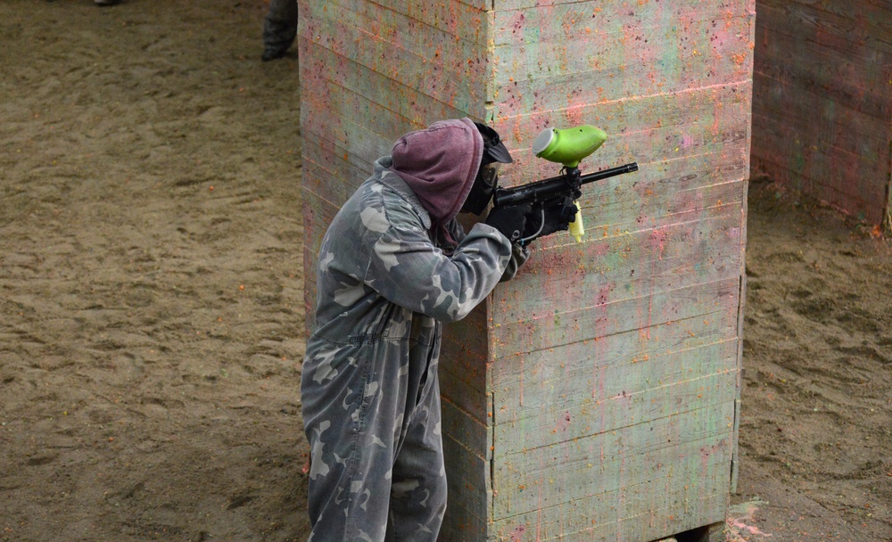 39th Signal and USAG Benelux paintball exercise