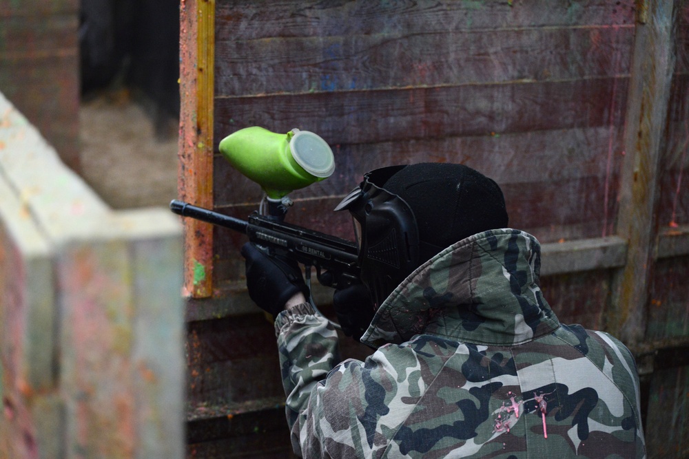 39th Signal and USAG Benelux paintball exercise
