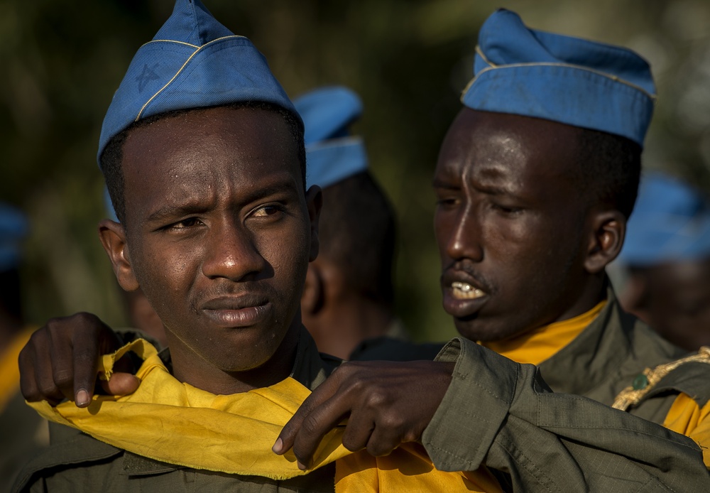 Somali Police Force Graduation