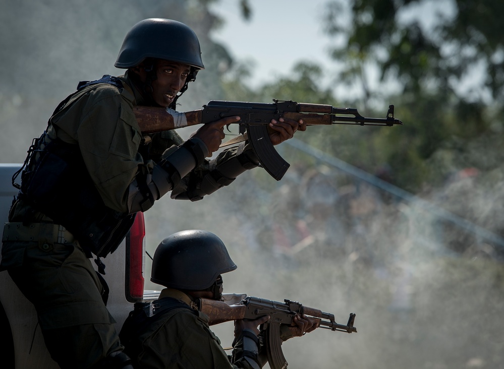 Somali Police Force Graduation