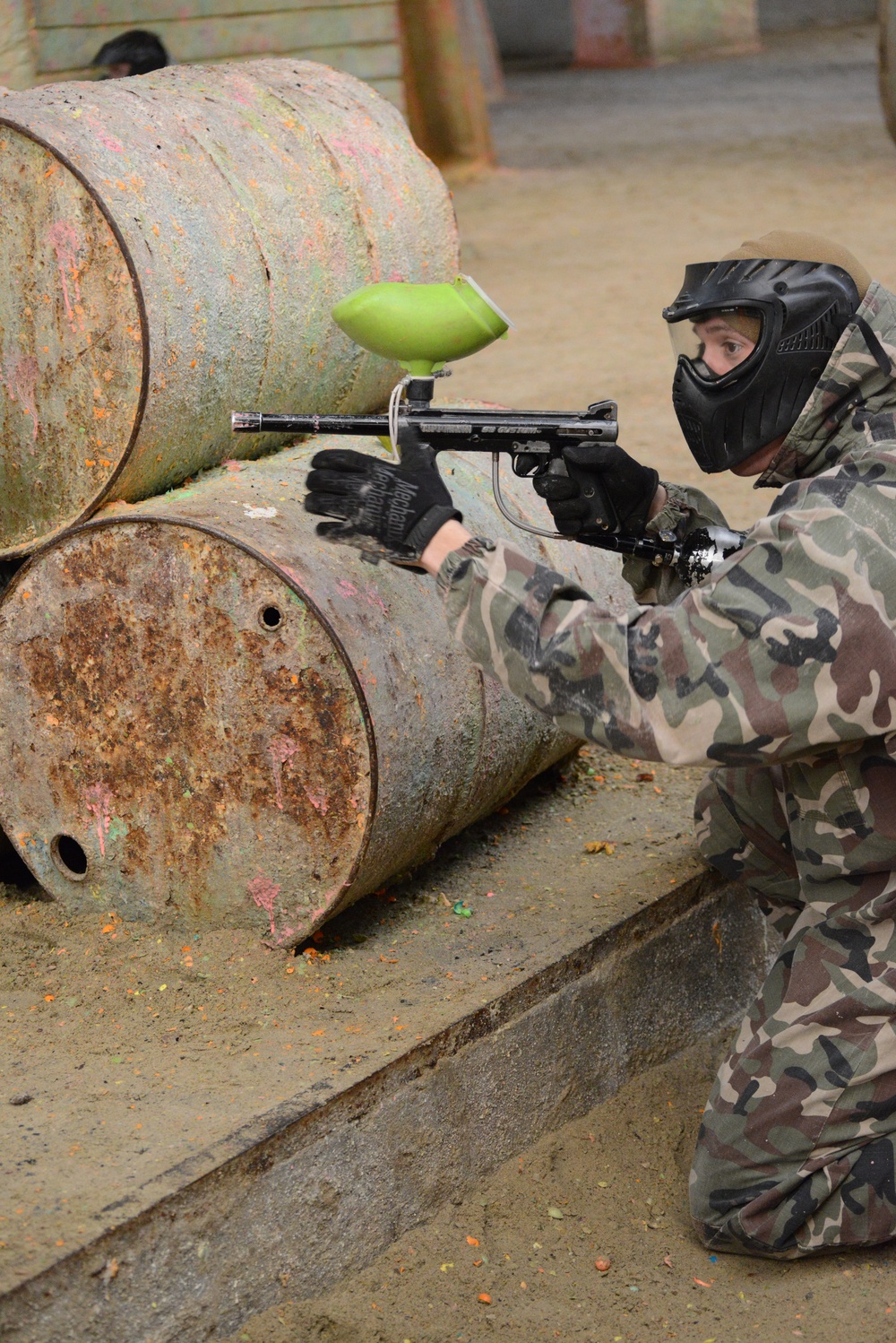 39th Signal and USAG Benelux paintball exercise